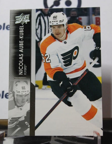 2021-22 UPPER DECK NICOLAS AUBE-KUBEL # 380 PHILADELPHIA FLYERS NHL HOCKEY CARD