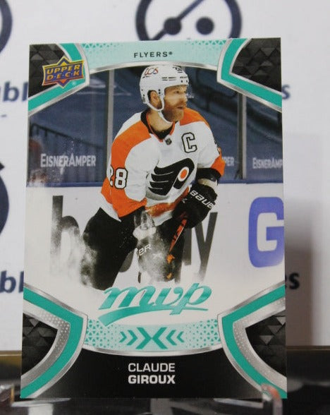 2021-22 UPPER DECK MVP CLAUDE GIROUX # 128 PHILADELPHIA FLYERS NHL HOCKEY CARD