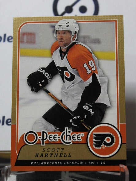 2008-09 O-PEE-CHEE SCOTT HARTNELL # 283 PHILADELPHIA FLYERS HOCKEY CARD