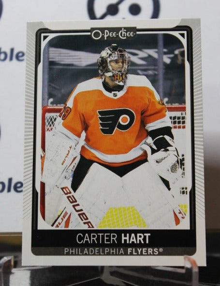 2021-22 O-PEE-CHEE CARTER HART # 108 PHILADELPHIA FLYERS HOCKEY CARD
