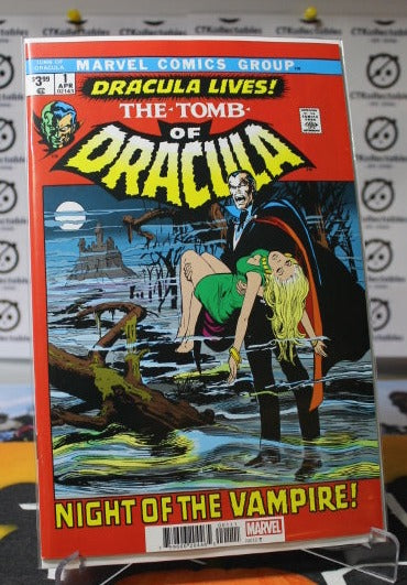 THE TOMB OF DRACULA # 1 REPRINT FACSIMILE EDITION MARVEL COMIC BOOK 2022