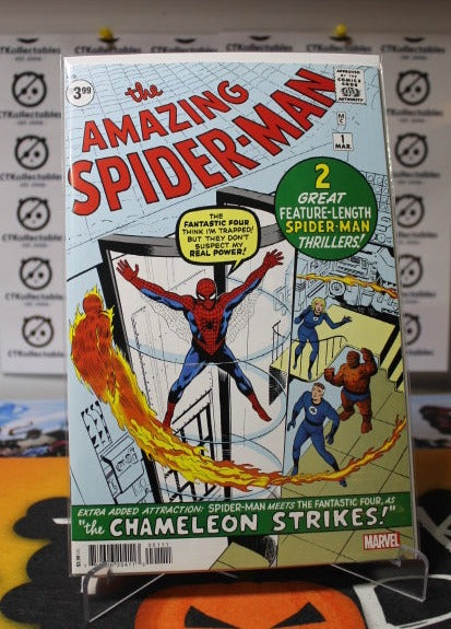 THE AMAZING SPIDER-MAN # 1 REPRINT FACSIMILE EDITION MARVEL COMIC BOOK 2022