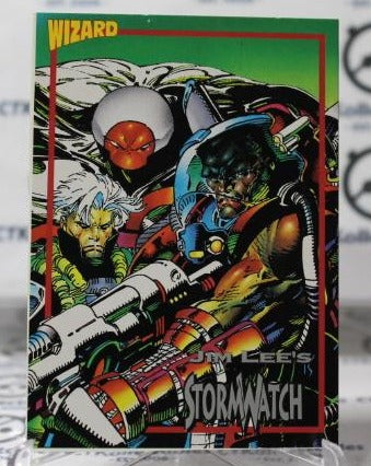 STORMWATCH # 4 JIM LEE NON-SPORT IMAGE COMICS/WIZARD MAGAZINE PROMO CARD  1993