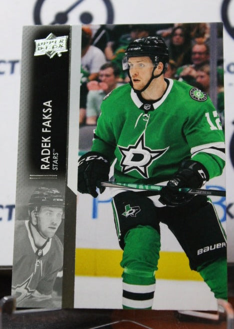 2021-22 UPPER DECK RADEK FAKSAI # 308 DALLAS STARS NHL HOCKEY TRADING CARD