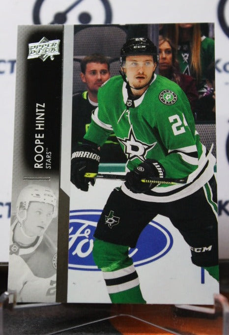 2021-22 UPPER DECK ROOPE HINTZ # 309 DALLAS STARS NHL HOCKEY TRADING CARD