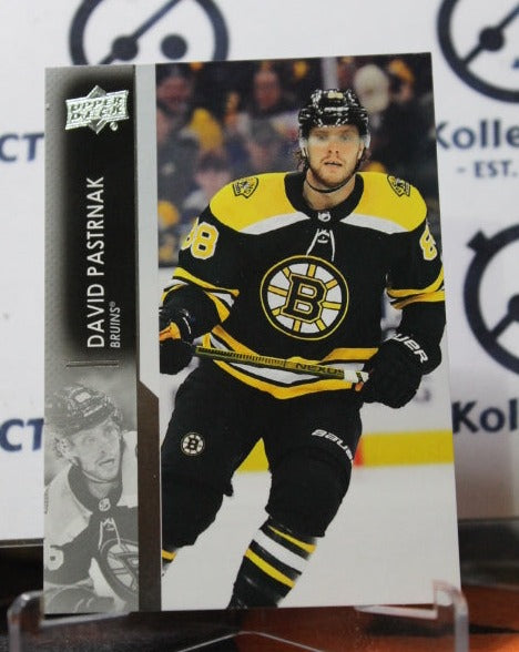 2021-22 UPPER DECK DAVID PASTRNAK # 267 BOSTON BRUINS HOCKEY CARD