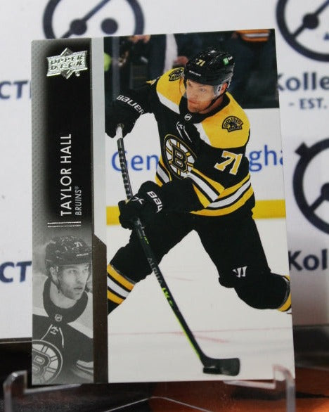 2021-22 UPPER DECK TAYLOR HALL # 266 BOSTON BRUINS HOCKEY CARD