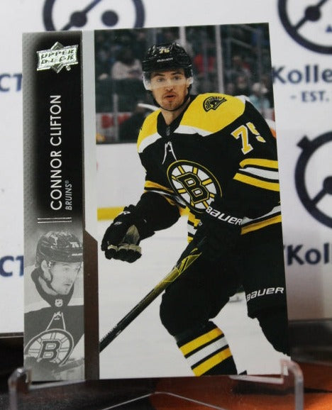 2021-22 UPPER DECK CONNOR CLIFTON # 264 BOSTON BRUINS HOCKEY CARD
