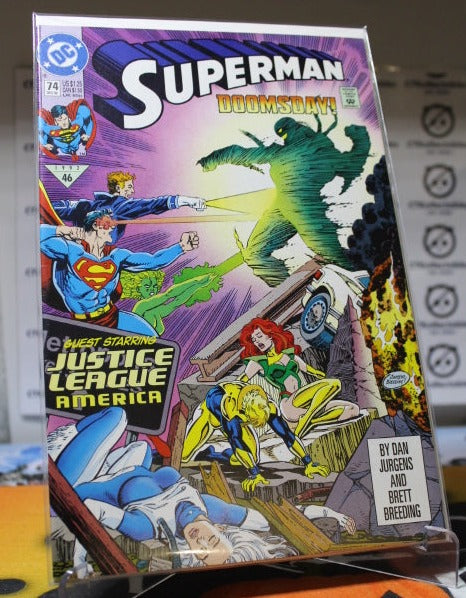 SUPERMAN # 74 DOOMSDAY DC DIRECT EDITION COMIC BOOK 1992