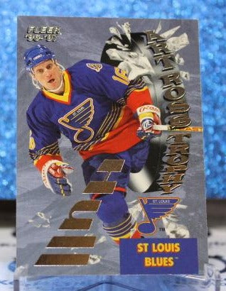 BRETT HULL # 7 OF 25 ART ROSS TROPHY 1996-97 ST. LOUIS BLUES NHL HOCKEY TRADING CARD