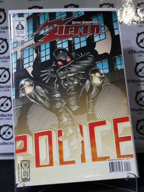 ZIPPER # 4 GENE SIMMONS IDW COMIC BOOK 2007