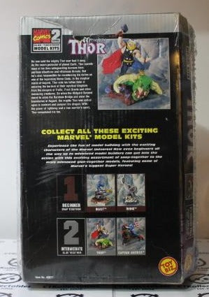 THE MIGHT THOR MODEL KIT LEVEL 2 TOY BIZ MARVEL COMIC BOOK SUPER HERO UNOPENED