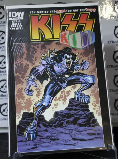 KISS KIDS # 1 VARANT GENE SUB COVER YOU WANTED THE YOUNGEST! NM IDW COMIC BOOK 2013