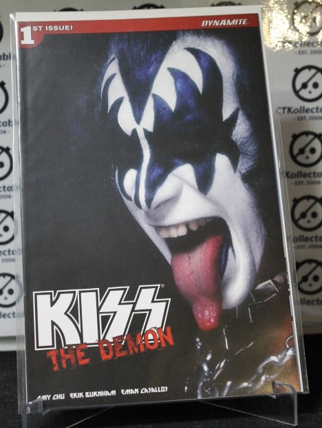 KISS THE DEMON # 1 VARIANT PHOTO COVER 1ST ISSUE DYNAMITE COMIC BOOK 2017