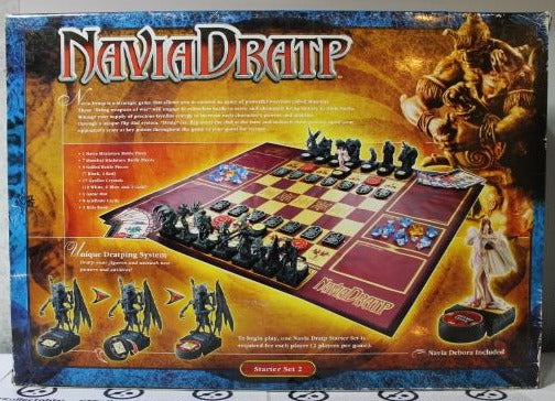NAVIA DRATP COLLECTIBLE MINIATURES GAME STARTER SET 2 UNOPENED BOX BY BANDAI 2004