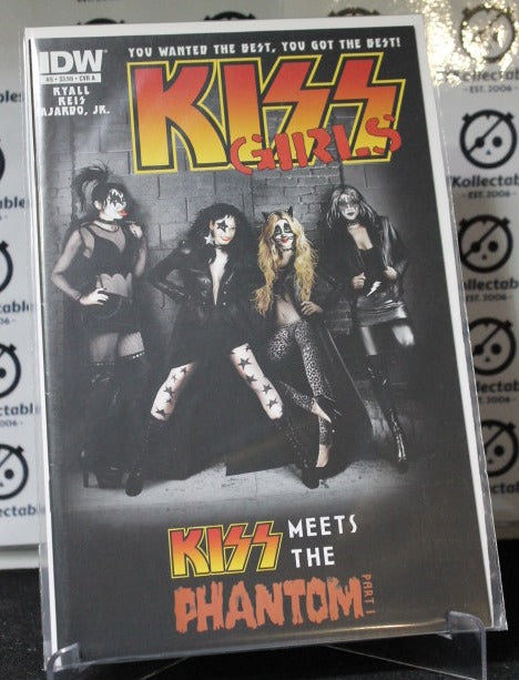KISS GIRLS # 5 KISS MEETS THE PHANTOM A COVER IDW COMICS 2012