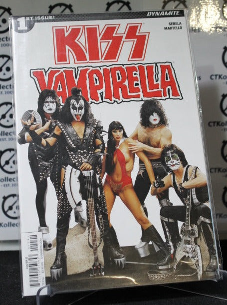 KISS VAMPIRELLA # 1 VARIANT D COVER NM DYNAMITE COMICS 2017