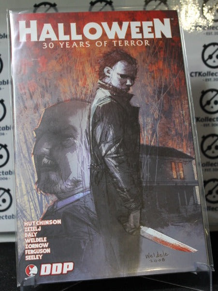 HALLOWEEN 30 YEARS OF TERROR # 1 VARIANT MICHAEL MYERS COVER DDP COMIC BOOK 2008