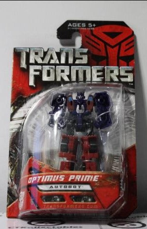 OPTIMUS PRIME AUTOBOT ACTION FIGURE 3" MINITURE TRANS FORMERS MARVEL COMICS HASBRO 2006