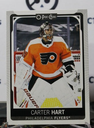 2021-22 O-PEE CHEE CARTER HART # 108 HOCKEY GOALTENDER PHILADELPHIA FLYERS CARD