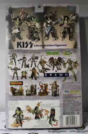 KISS PAUL STANLEY ACTION FIGURE BY TODD McFARLANE RARE CANADIAN TOY WITH ENGLISH & FRENCH 1997