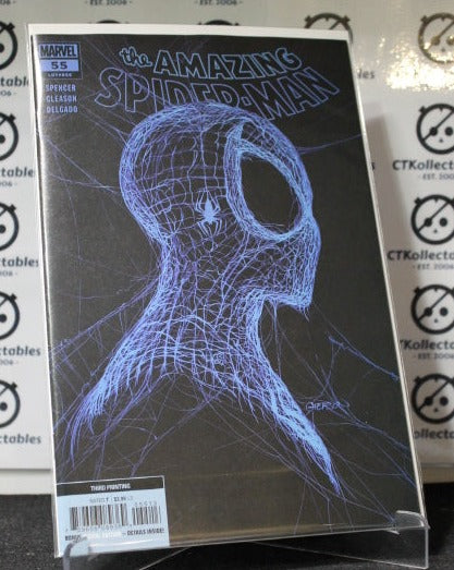 THE AMAZING SPIDER-MAN # 55 BLUE THIRD PRINTING MARVEL COMIC BOOK NM 2020