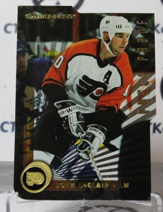JOHN LeCLAIR # 29 PRESS PROOF GOLD 1 OF 500 DIE CUT DONRUSS 1997-98 PHILADELPHIA FLYERS NHL HOCKEY TRADING CARD