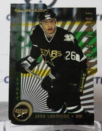 JERE LEHTINEN # 30 PRESS PROOF GOLD 1 OF 500 DIE CUT DONRUSS 1997-98 PHILADELPHIA FLYERS NHL HOCKEY TRADING CARD