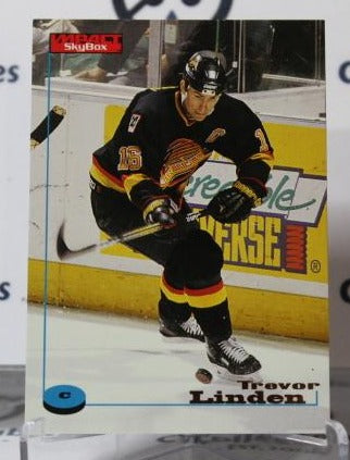 TREVOR LINDEN # 133 IMPACT SKYBOX 1996-97 VANCOUVER CANUCKS NHL HOCKEY TRADING CARD