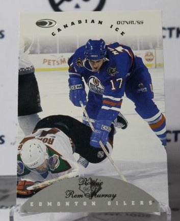 REM MURRAY # 123 DONRUSS CANADIAN ICE ROOKIE 1996-97 EDMONTON OILERS NHL HOCKEY TRADING CARD