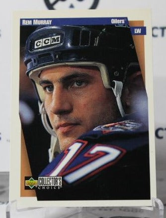REM MURRAY # 91 UPPER DECK 1997-98 EDMONTON OILERS NHL HOCKEY TRADING CARD