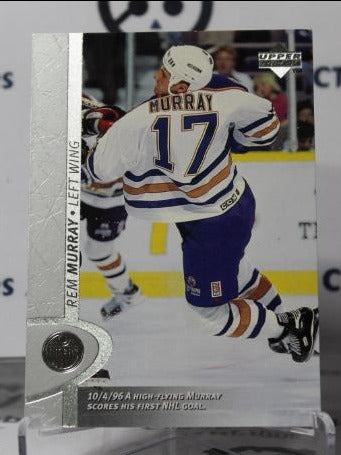 REM MURRAY # 261 UPPER DECK ROOKIE 1996-97 EDMONTON OILERS NHL HOCKEY TRADING CARD