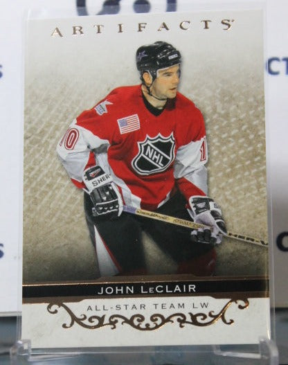 2021-22 UPPER DECK ARTIFACTS JOHN LECLAIR # 151 ALL-STAR ROSE GOLD PHILADELPHIA FLYERS NHL HOCKEY CARD