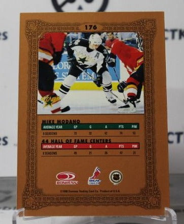 MIKE MODANO # 174 DONRUSS NATIONAL TREASURES 1997-98 DALLAS STARS NHL HOCKEY TRADING CARD