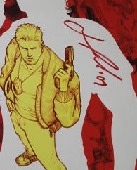 SMALL GODS # 1 SPECIAL SIGNED JASON RAND RED VARIANT IMAGE COMIC BOOK 2005