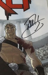 XTREME CHAMPION TOURNAMENT # 0 SPARTACUS SIGNED VARIANT COMIC BOOK 2016