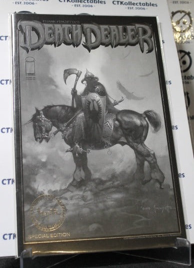 DEATH DEALER # 1 SPECIAL EDITION BLACK & WHITE FRANK FRAZETTA IMAGE COMICS MATURE READERS 2007