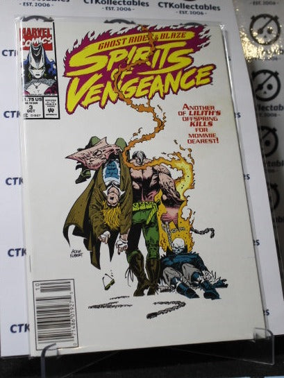 GHOST RIDER & BLAZE SPIRITS OF VENGEANCE # 3 NM MARVEL COMIC BOOK 1992