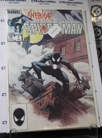 WEB OF SPIDER-MAN # 1 1ST APPEARANCE VAULTURIONS MARVEL COMIC BOOK 1984