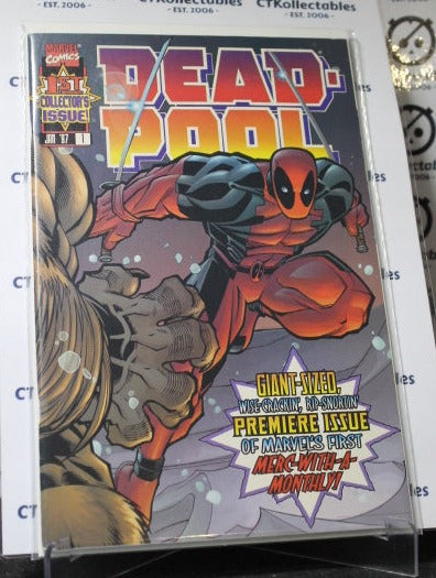 DEADPOOL # 1 COLLECTOR'S ISSUE MARVEL COMICS PARENTAL ADVISORY 1997