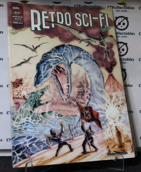 DARK OZ RETRO SCI-FI TALES # 2 MAGAZINE SIZE 2ND PRINTING HORROR COMIC BOOK MATURE READERS 2015