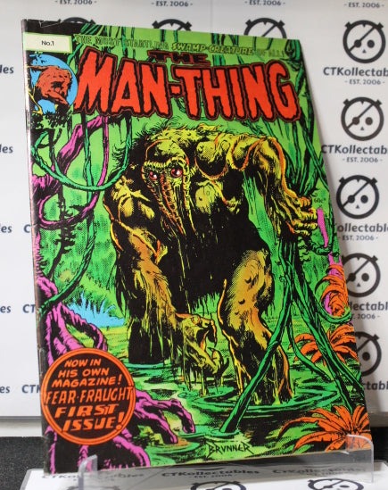 MAN-THING # 1 FIRST ISSUE MAGAZINE SIZE MARVEL / PAGE PUBLICATIONS COMIC BOOK 1973/78