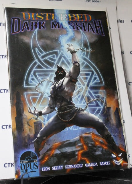 DISTURBED DARK MESSIAH # 2 VARIANT COVER OPUS COMIC BOOK 2022
