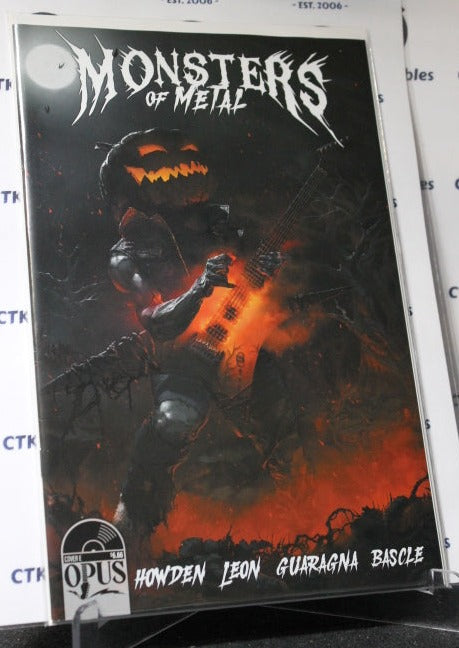MONSTERS OF METAL # 1 JACK VARIANT OPUS COMIC BOOK 2022