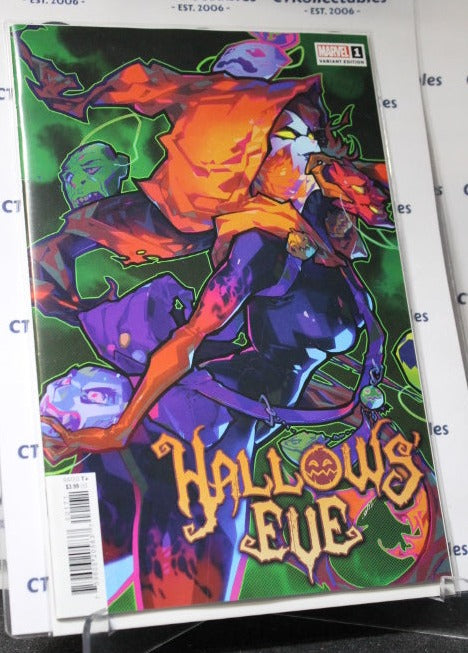 HALLOWS' EVE # 1 VARIANT EDITION 1ST SOLO SERIES MARVEL COMIC BOOK 2023