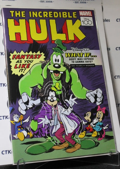 THE AMAZING SPIDER-MAN # 21 DISNEY 100 THE INCREDIBLE HULK FACSIMILE EDITION MARVEL COMIC BOOK 2023