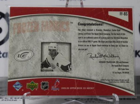 BRENDAN SHANAHAN # FF-BS UPPER DECK ICE 2005-06 DETROIT RED WINGS NHL HOCKEY TRADING CARD