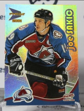 JOE SAKIC # 10 PACIFIC McDONALD'S 2000-01 COLORADO AVALANCHE NHL HOCKEY TRADING CARD