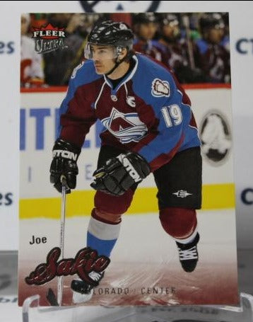 JOE SAKIC # 126 FLEER ULTRA 2008-09 COLORADO AVALANCHE NHL HOCKEY TRADING CARD