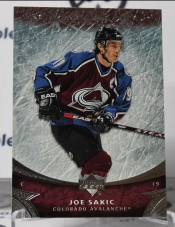 JOE SAKIC # 161 UPPER DECK OVATION 2006-07 COLORADO AVALANCHE NHL HOCKEY TRADING CARD